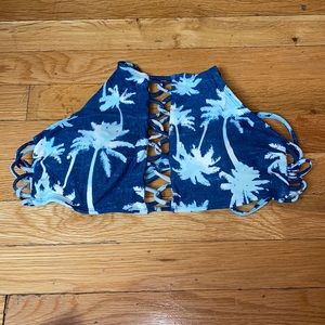 Adorable halter bathing suit top